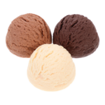 Bola de helado pequeña
