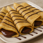 Crepe con salsa